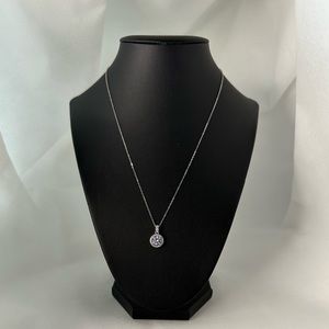 Halo Diamond Necklace